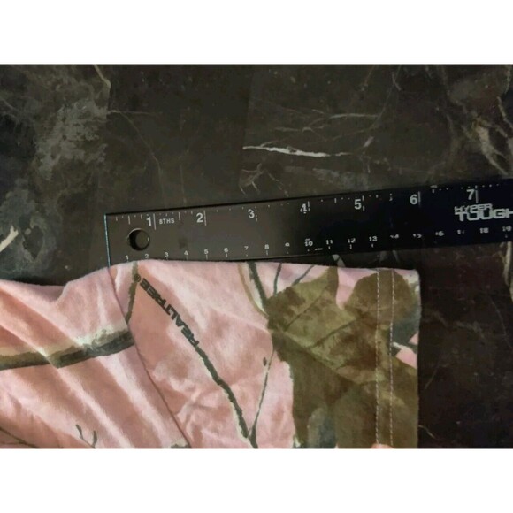 "FROGS The Other White Meat" Real Tree Pink Camo Shirt T-Shirt Womens XL Code 5 - Picture 12 of 12